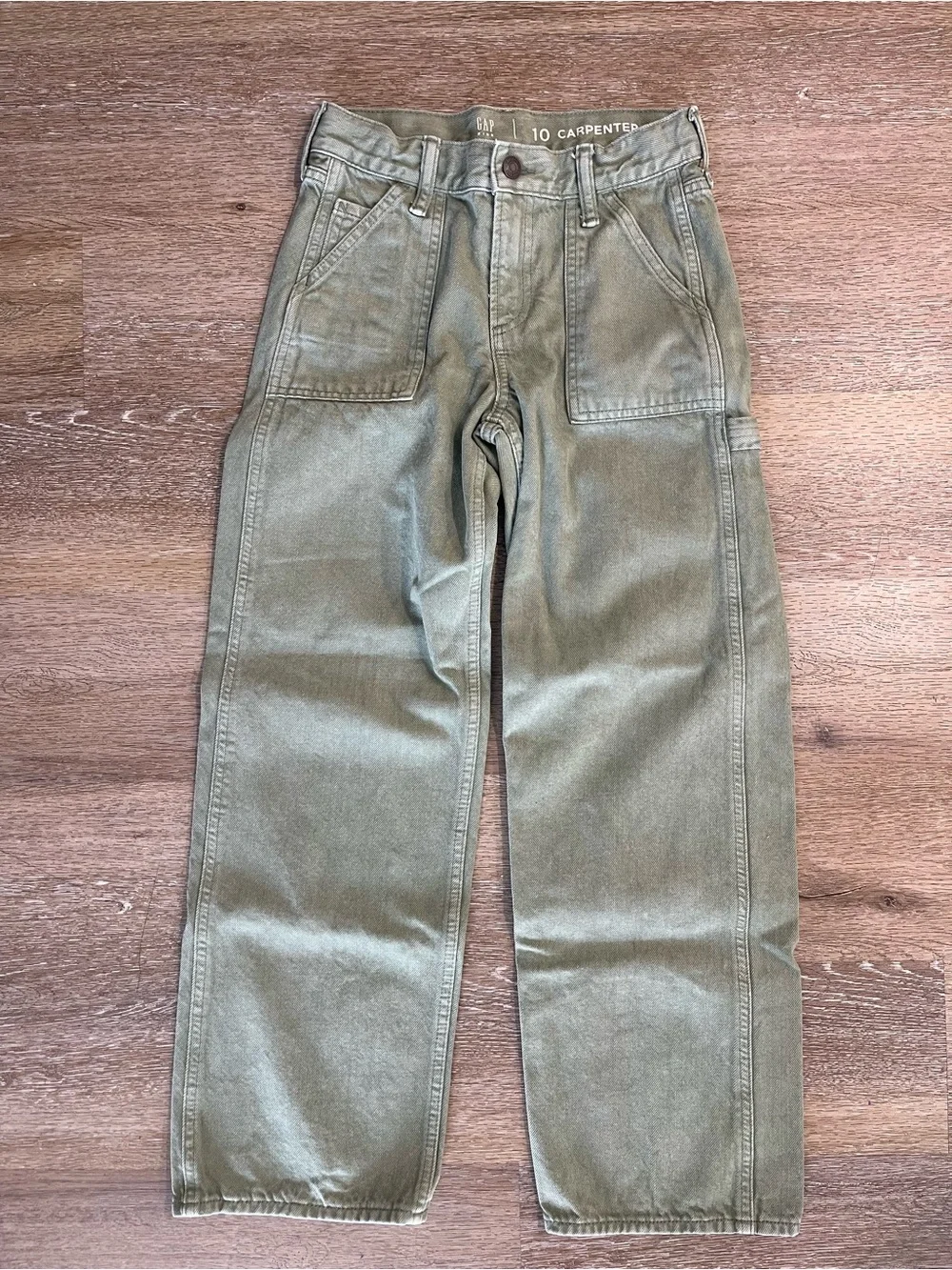 GAP Olive Carpenter Pants - Green